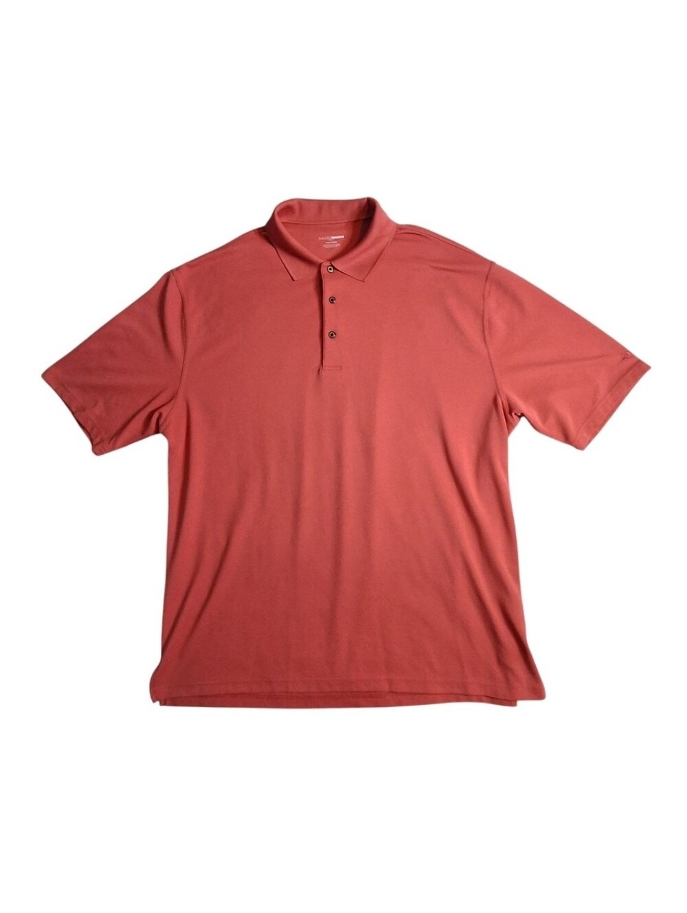 Grand Slam Polo Mens 3XLT Coral Short Sleeve Textured Golf Preppy Summer